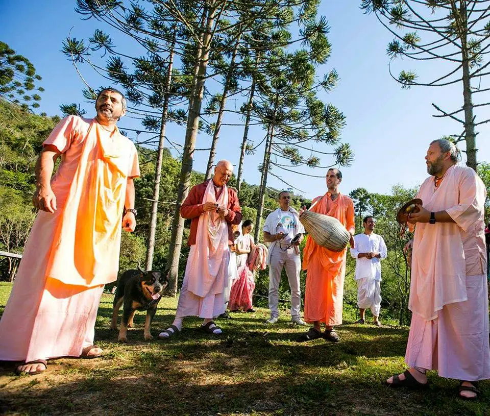 Vista panorâmica do Sri Caitanya Seva Ashram